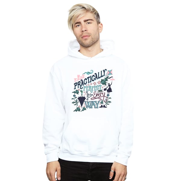 Disney Mens Mary Poppins Practically Hoodie