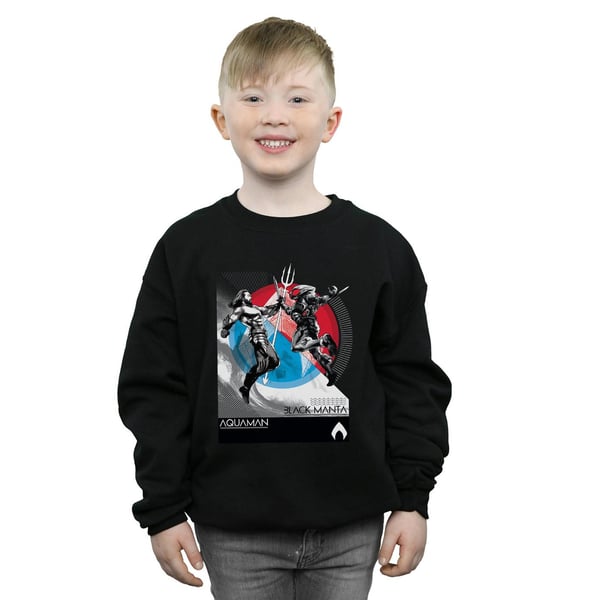 DC Comics Boys Aquaman Vs Black Manta Sweatshirt