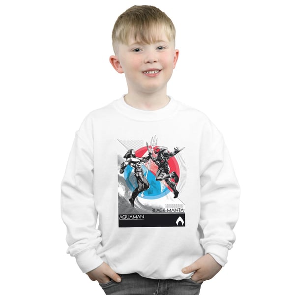DC Comics Boys Aquaman Vs Black Manta Sweatshirt