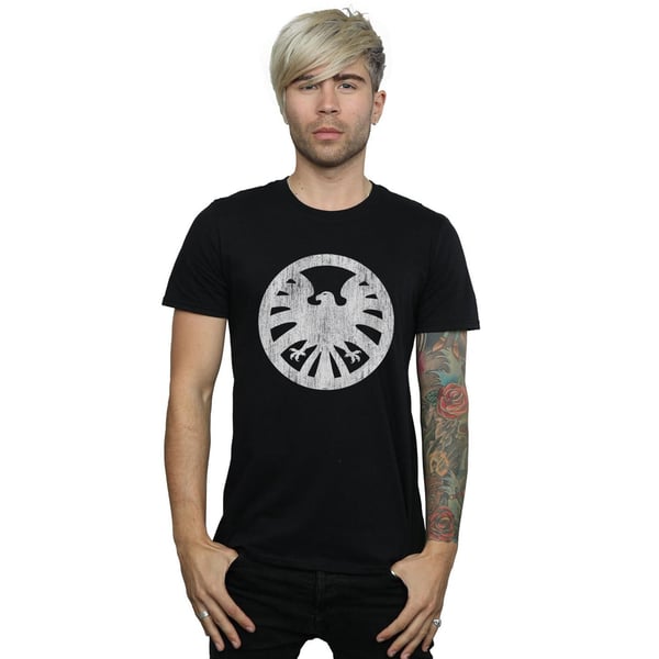 Marvel miesten Agents Of SHIELD -kulunut logopaita