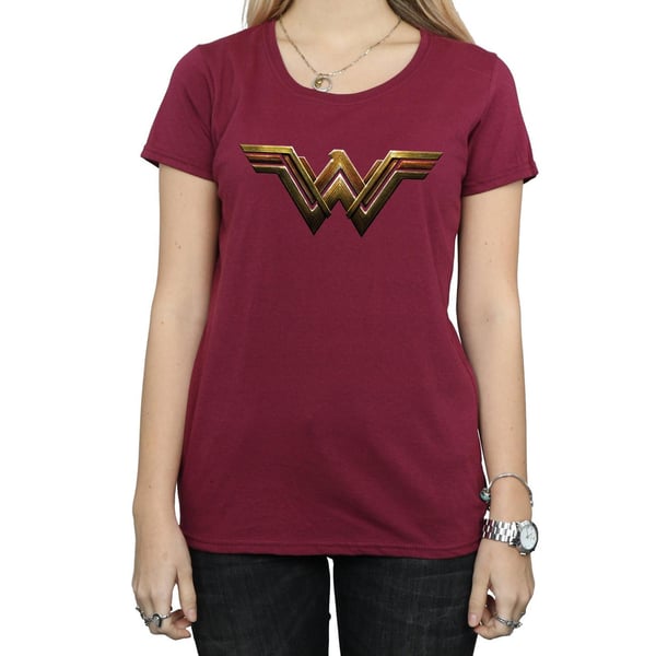 Wonder Woman Womens/Ladies Logo Cotton T-Shirt