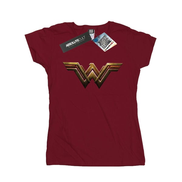 Wonder Woman T-shirt i bomuld med logo til kvinder/damer