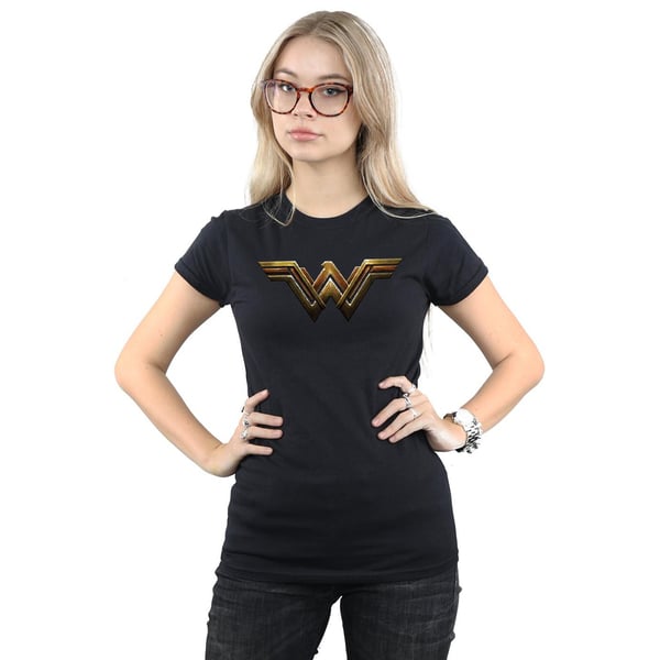 Wonder Woman Womens/Ladies Logo Cotton T-Shirt
