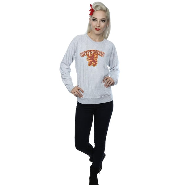 Harry Potter Womens/Ladies Gryffindor Sport Emblem Sweatshirt