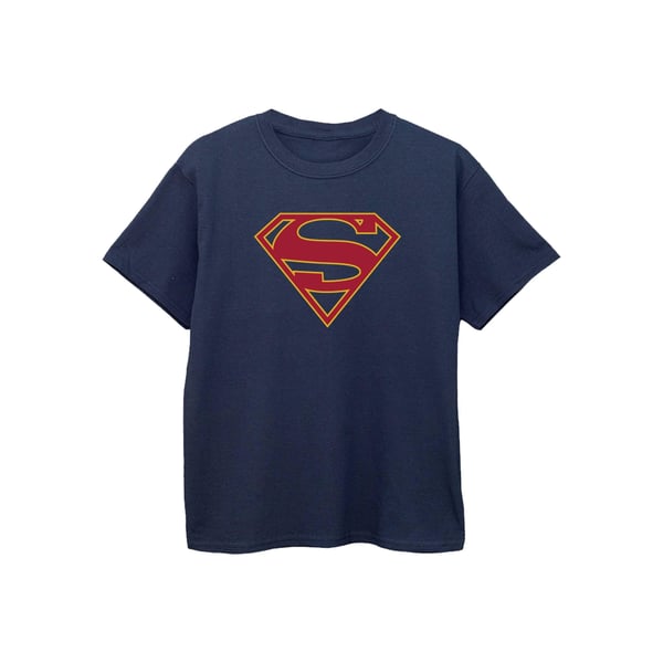 Supergirl Girls Logo Cotton T-Shirt