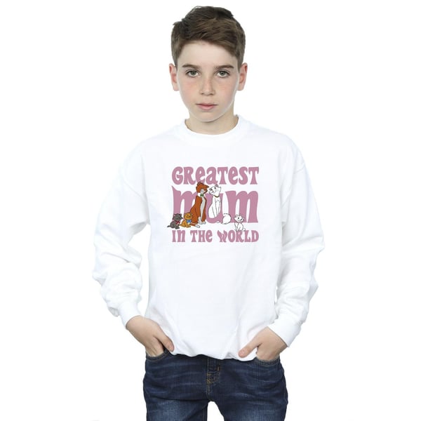 Disney Boys The Aristocats Greatest Mum Sweatshirt