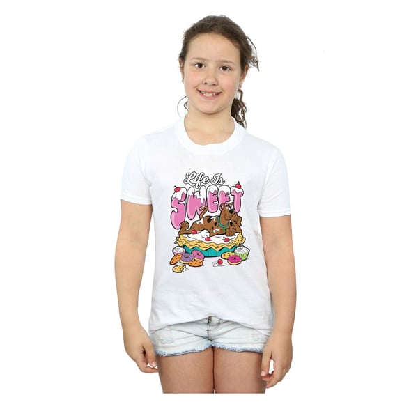 Scooby Doo Girls Life Is Sweet Cotton T-Shirt