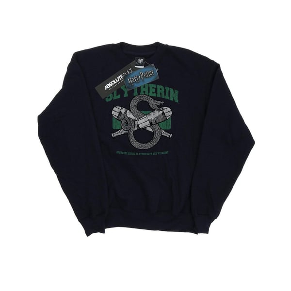 Harry Potter Womens/Ladies Slytherin Quidditch Emblem Sweatshirt