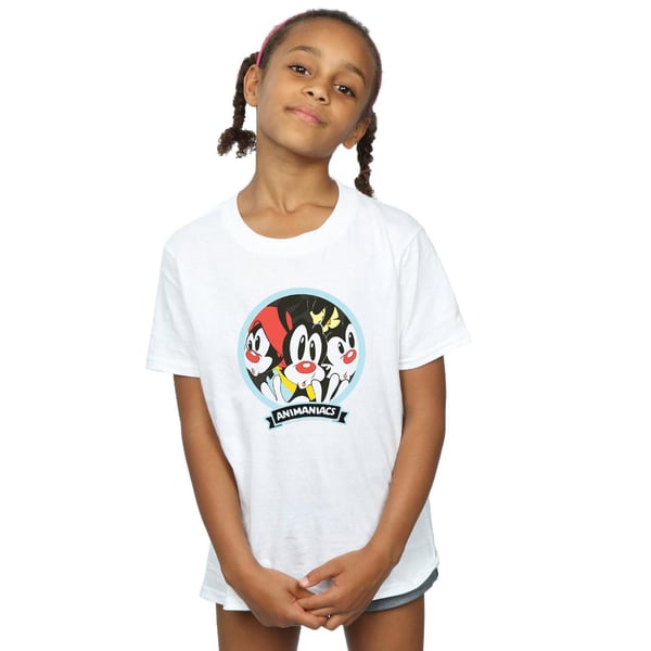 Animaniacs Girls Fisheye Group Cotton T-Shirt