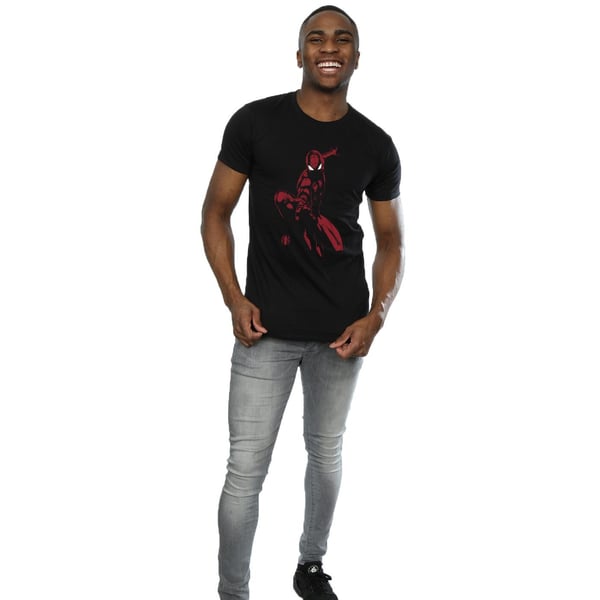 Spider-Man Mens Shadow Cotton T-Shirt