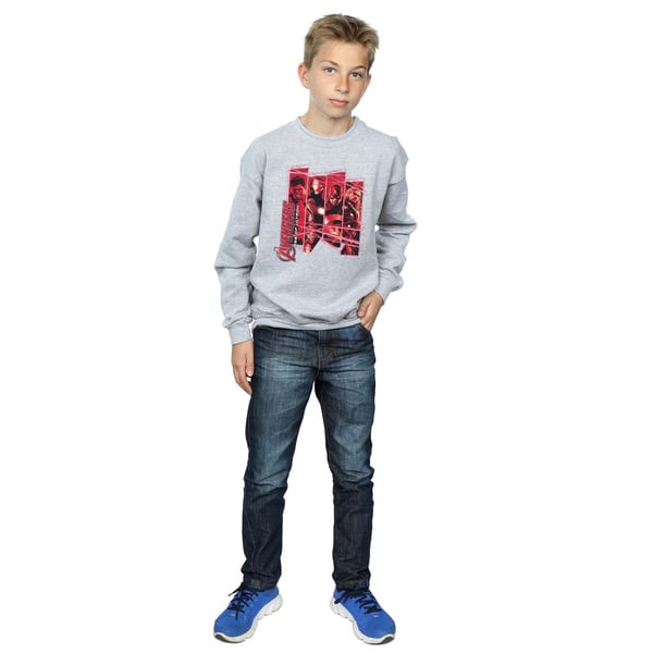 Marvel Boys Avengers Team Collage Sweatshirt