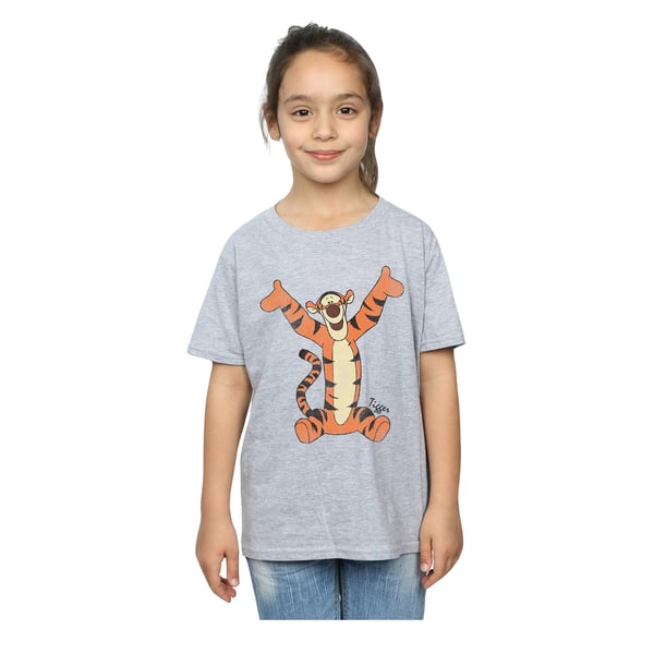 Winnie the Pooh Girls Classic Tigger Cotton T-Shirt