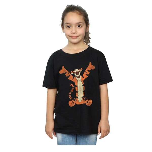 Winnie the Pooh Girls Classic Tigger Cotton T-Shirt