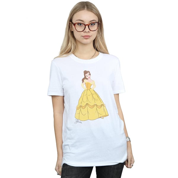 Beauty And The Beast Womens/Ladies Belle Cotton Boyfriend T-Shirt