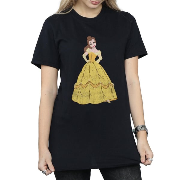 Beauty And The Beast Womens/Ladies Belle Cotton Boyfriend T-Shirt