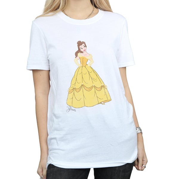 Beauty And The Beast Womens/Ladies Belle Cotton Boyfriend T-Shirt