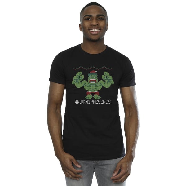 Marvel Mens Avengers Hulk ristipisto T-paita