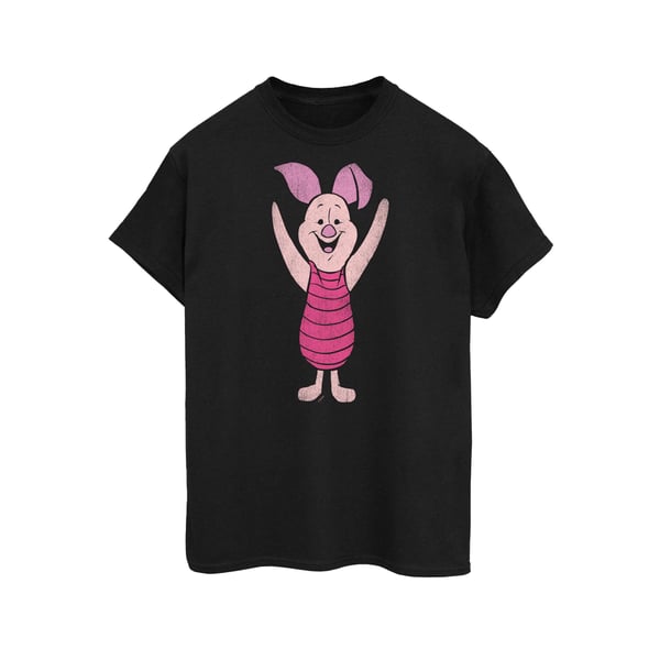 Nalle Puh Naisten/Naisten Nasu Puuvillainen Boyfriend T-paita