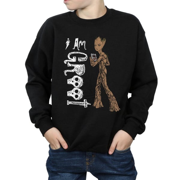 Marvel Boys Avengers Infinity War I Am Teenage Groot Sweatshirt