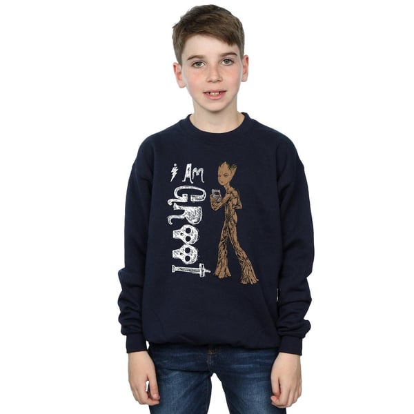 Marvel Boys Avengers Infinity War I Am Teenage Groot Sweatshirt