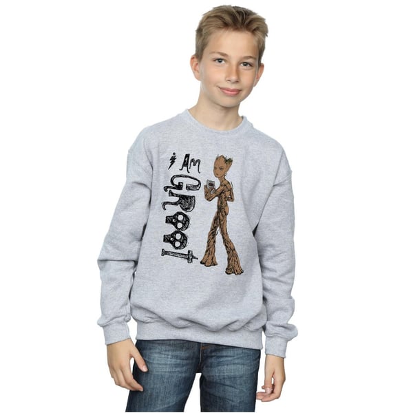 Marvel Boys Avengers Infinity War I Am Teenage Groot Sweatshirt