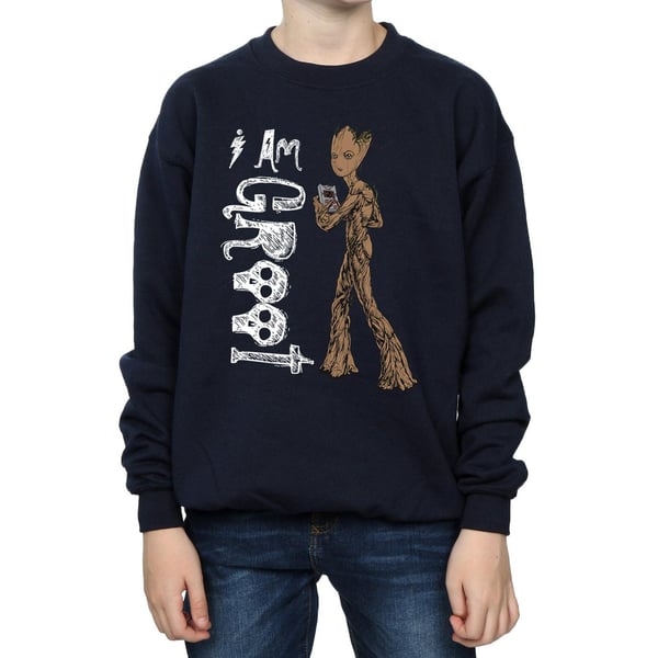 Marvel Boys Avengers Infinity War I Am Teenage Groot Sweatshirt