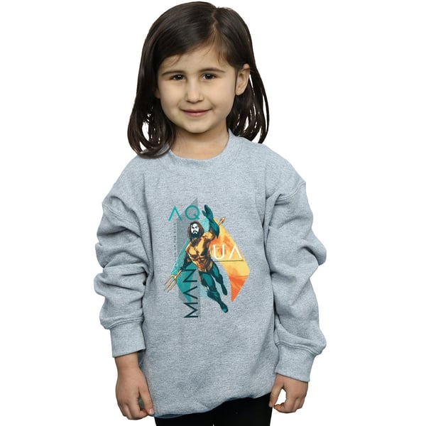 DC Comics Girls Aquaman Tropical Icon Sweatshirt