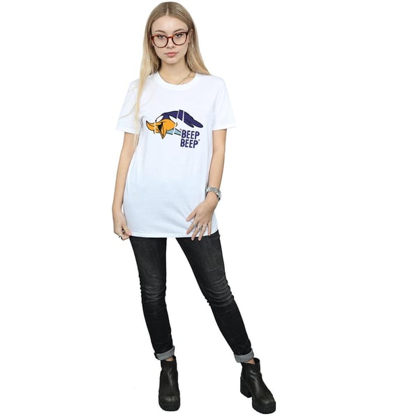 Looney Tunes Womens/Ladies Beep Beep Road Runner Cotton Boyfriend T-Shirt