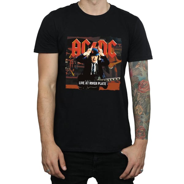 AC/DC miesten Live At River Plate Columbia Records T-paita