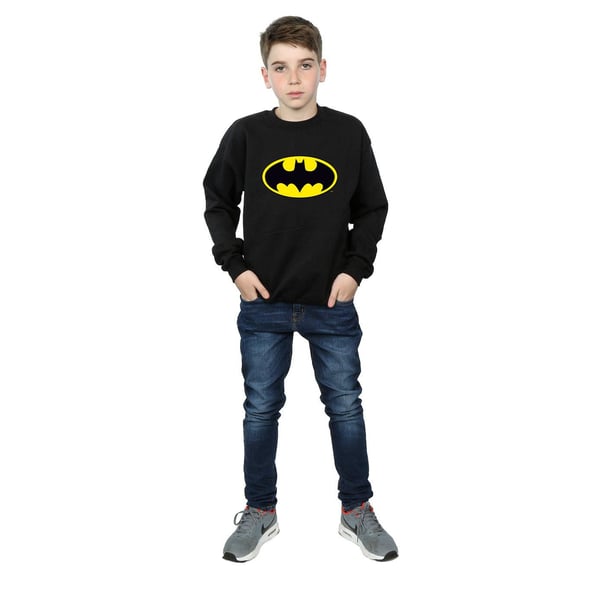 Batman Boys Logo Cotton Sweatshirt