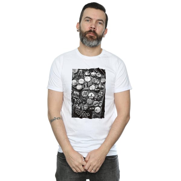 AC/DC Herr T-shirt med märken