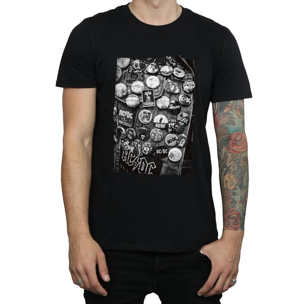 AC/DC Herr T-shirt med märken