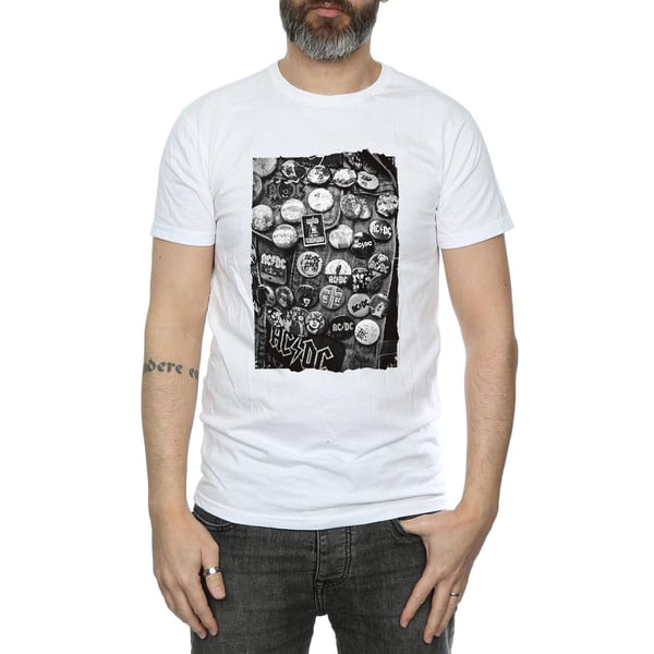 AC/DC Herr T-shirt med märken