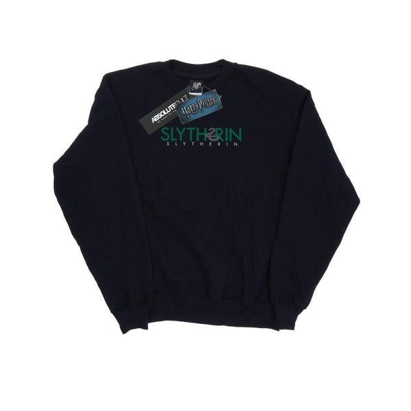 Harry Potter Naisten/Naisten Slytherin Teksti Collegepaita