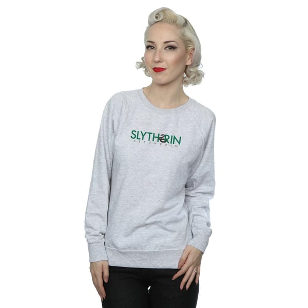 Harry Potter Womens/Ladies Slytherin Text Sweatshirt