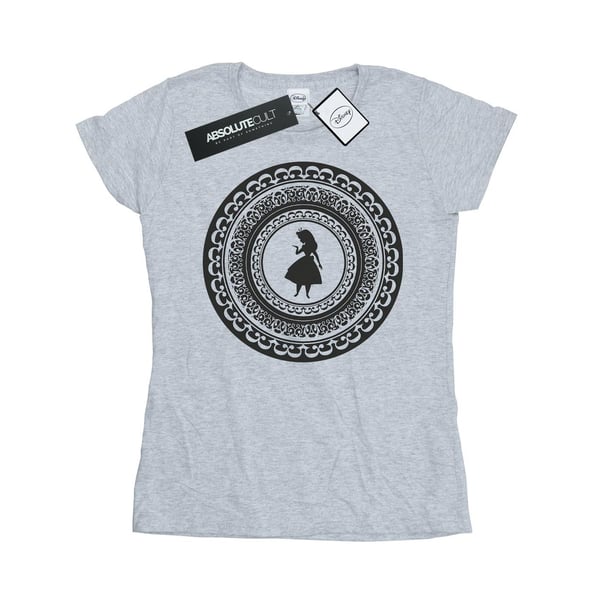 Disney Womens/Ladies Alice In Wonderland Circle Cotton T-Shirt