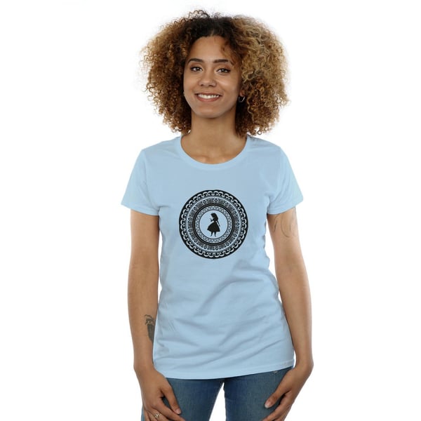 Disney Womens/Ladies Alice In Wonderland Circle Cotton T-Shirt