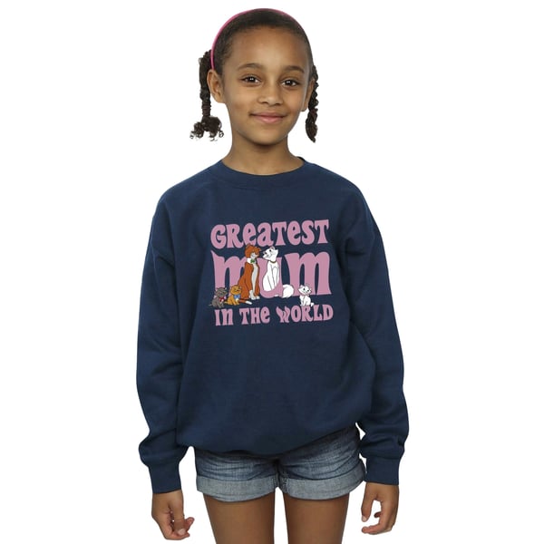 Disney Girls The Aristocats Greatest Mum Sweatshirt