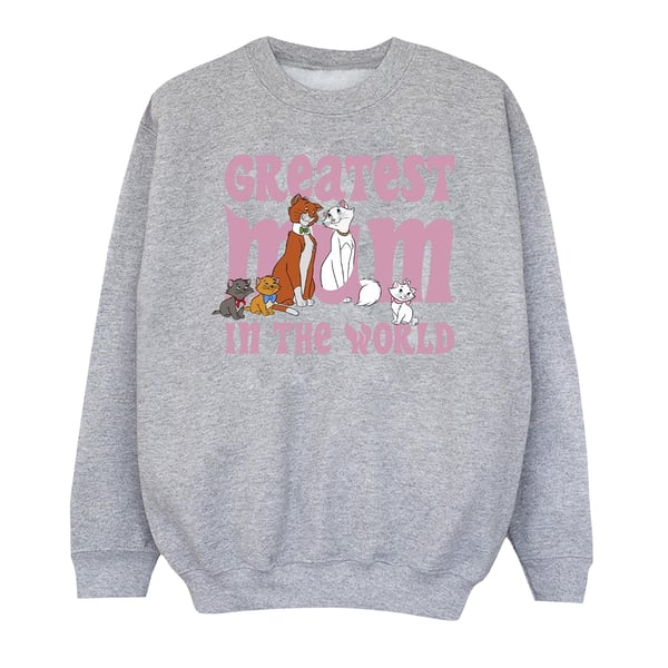 Disney Girls The Aristocats Greatest Mum Sweatshirt