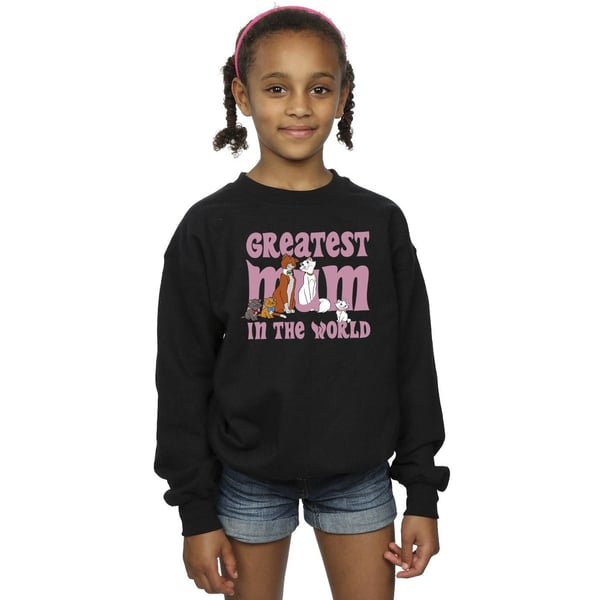 Disney Girls The Aristocats Greatest Mum Sweatshirt