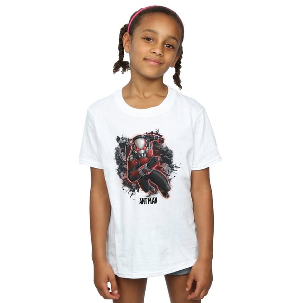 Marvel Girls Ant-Man Ants Running Cotton T-Shirt