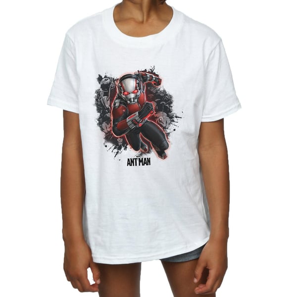 Marvel Girls Ant-Man Ants Running Cotton T-Shirt