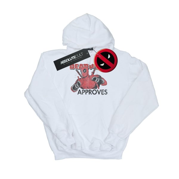 Marvel Womens/Ladies Deadpool Approves Hoodie