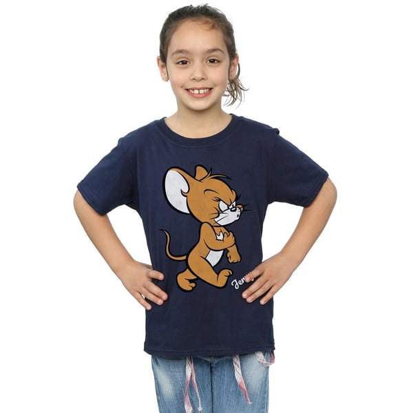 Tom and Jerry Girls Mouse Cotton T-Shirt