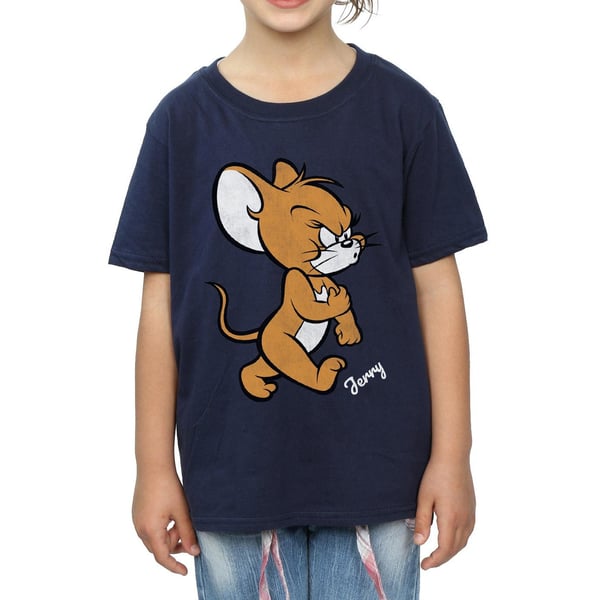 Tom and Jerry Girls Mouse Cotton T-Shirt