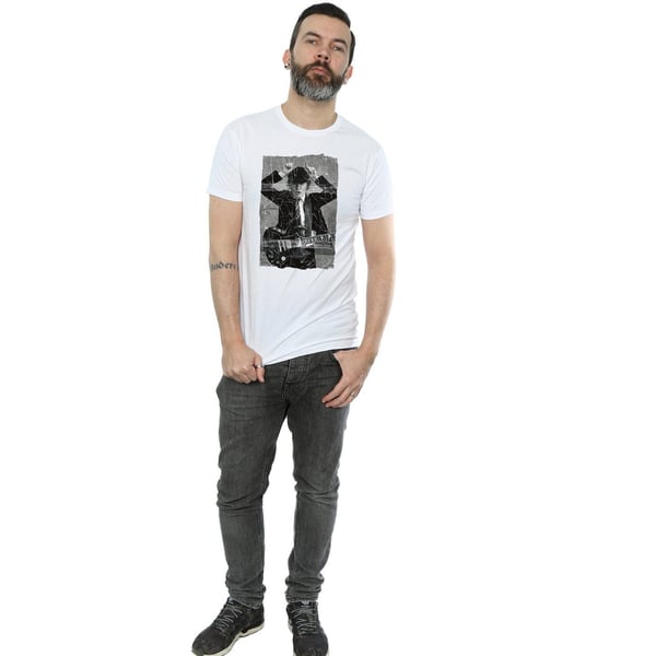 AC/DC Mens Angus Young Distressed Photo T-Shirt