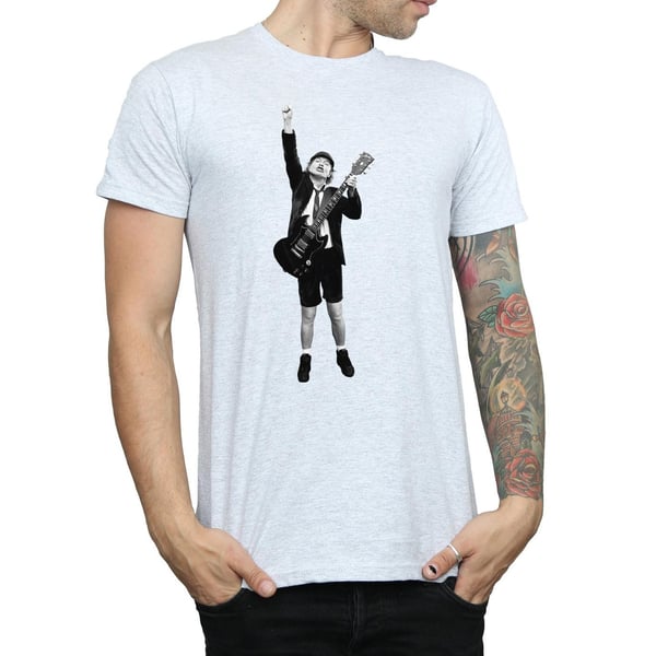 AC/DC Miesten Angus Young Cut Out T-paita