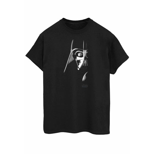 Star Wars Mens Darth Vader Face Cotton T-Shirt