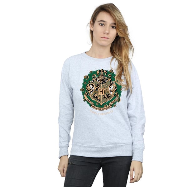 Harry Potter Womens/Ladies Christmas Wreath Sweatshirt