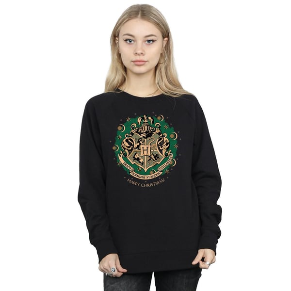 Harry Potter Womens/Ladies Christmas Wreath Sweatshirt